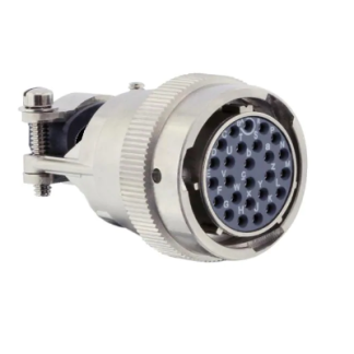 Connettore Maschio Souriau Sunbank by Eaton, Ad angolo diritto, 19 poli, Femmina, Montaggio su flangia