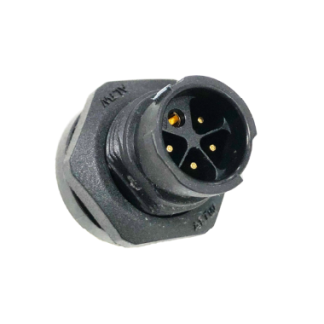 Connettore circolare Amphenol Industrial, maschio, serie X-Lok, Miniatura, 5 poli, Montaggio a pannello