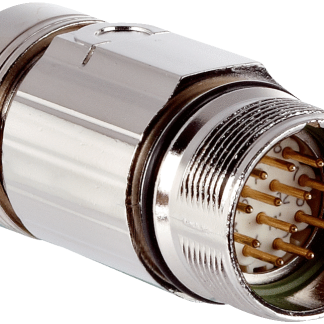 Connettore circolare SICK, maschio, M23, 12 poli, Montaggio su cavo