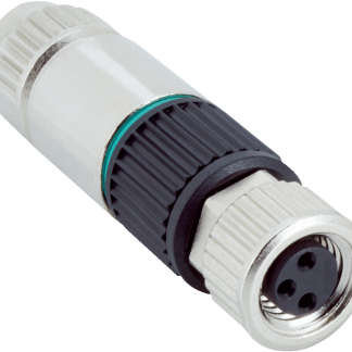 Connettore circolare SICK, maschio, M8, 3 poli, Montaggio su cavo