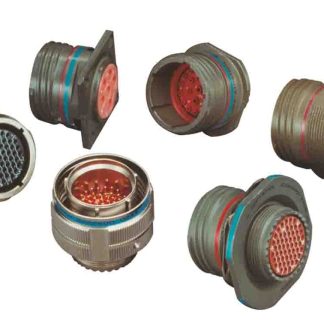 Connettore Femmina Amphenol Aerospace Diritto, Maschio, Montaggio con controdado