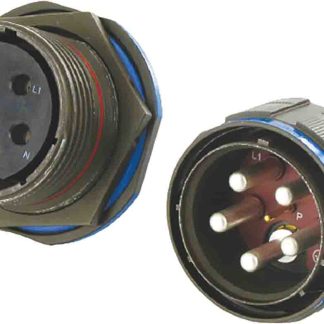 Connettore Femmina Amphenol Socapex Diritto, Maschio, Montaggio con controdado