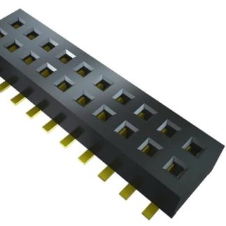 Presa PCB Samtec, 12 vie, 2 file, passo 1.27mm, Montaggio superficiale