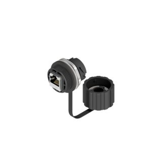 Kit di assemblaggio per connettore femmina CONEC, RJ45, Cat6a, 1 porta, schermato
