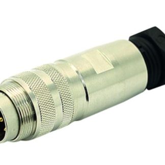 Connettore DIN Amphenol Industrial, serie C091, 6 poli, Maschio, IP67, 7A, 300 V, DIN EN 61076-2-106