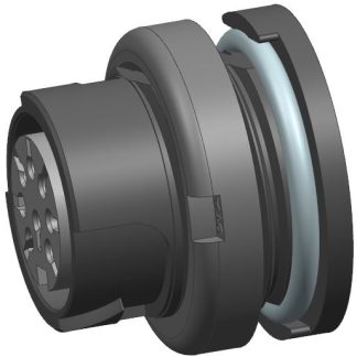 Connettore circolare Amphenol Industrial, femmina, serie Quicklock Signalmate C091, M16, 5 poli, Montaggio su cavo