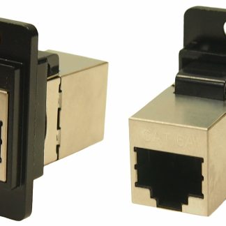 Connettore RJ45 Connettore femmina RS PRO Cat6a, 8 vie, Montaggio a pannello