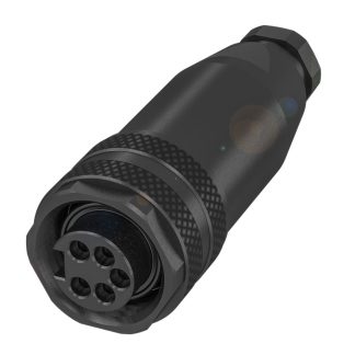 Connettore circolare BALLUFF, femmina, 7/8, 5 poli, Montaggio su cavo