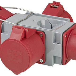 Connettore di alimentazione industriale brennenstuhl, 3P+N+E (5p), 32A, Montaggio a pavimento, montaggio a rack,