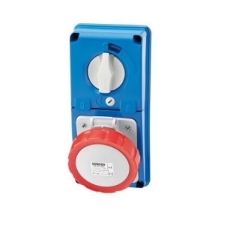 Interblocco industriale Gewiss Rosso IP67 femmina 3P+N+E