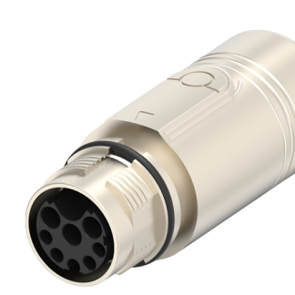 Connettore circolare TE Connectivity, maschio, serie Speedtec 917, Standard, 9 poli, Montaggio su cavo