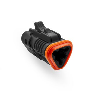 Connettore automotive ITT Cannon, Maschio, 13A, 3 vie, 2 file