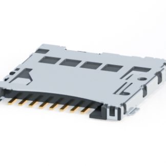 Connettore scheda Micro SD Yamaichi Femmina, 8 vie, 1 file, passo 1.27mm