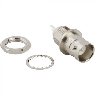 Connettore BNC Ad angolo diritto Amphenol RF, Femmina, Pannello