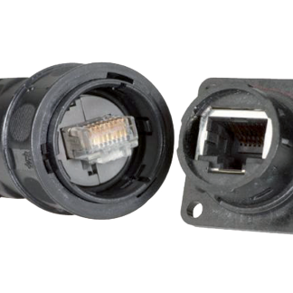 IP 68 composite receptacle cap