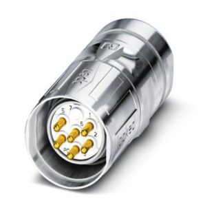 Connettore circolare Phoenix Contact, maschio, M23, 6 poli, Montaggio su cavo