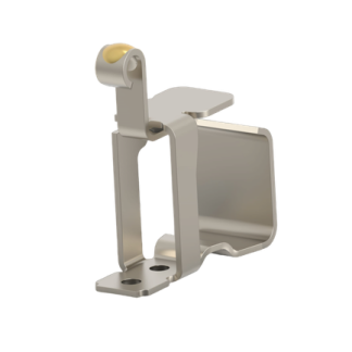 Contatto a molla TE Connectivity, in Lega di rame, 500mA, 3.26 x 1.15 x 3.8mm, Vite di montaggio