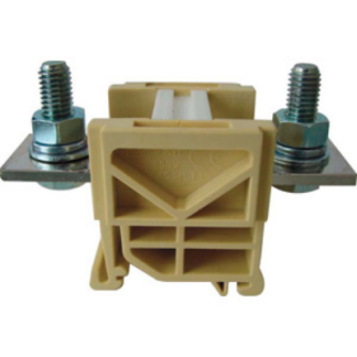 Morsettiera passante RS PRO, Beige, livello Singolo, 269A