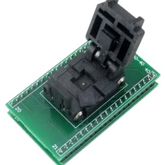 Adattatore zoccolo IC Seeit ADA-QFN40, da 40 pin femmina QFN a 40 pin maschio DIP, passo 0.5mm