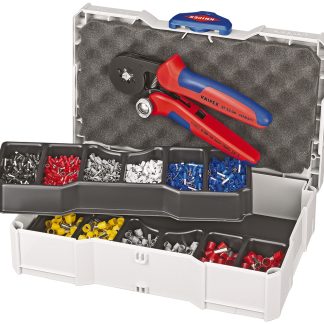 Kit di terminali a crimpare Knipex, Crimpatura