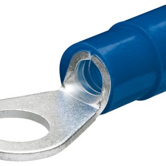 Terminale ad occhiello Knipex Isolato, Ø perno M6, dimens. max filo 2,5mm², 14AWG, Blu