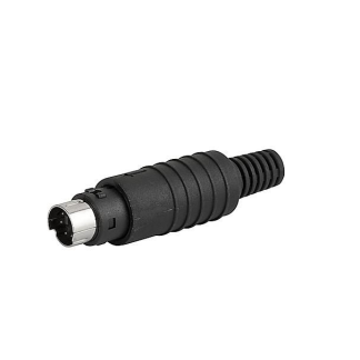 Connettore DIN Schurter, serie 4850, 6 poli, Connettore maschio, 1A, 100 V c.a.