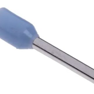 Boccola RS PRO, Isolato, Azzurro, lunghezza pin 8mm, filo max 24mm², 24AWG