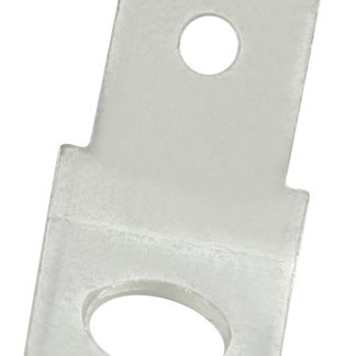 STUD TAB TERMINAL, M4, 6.35MM, 45 DEG