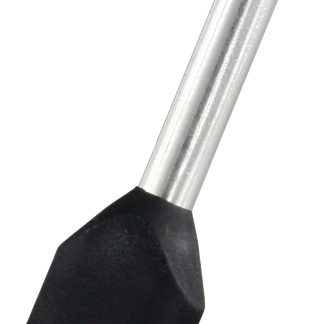Boccola RS PRO, Isolato, Nero, lunghezza pin 12mm, filo max 2 x 1.5mm², 2 x 16AWG