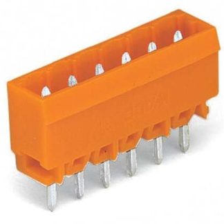 File di contatti PCB WAGO, 8 vie, 1 fila, passo 5.08mm