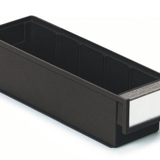 Contenitore ESD in PP Treston, 82mm x 300mm x 92mm, mat. antistatico