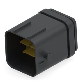 Corpo connettore automotive TE Connectivity, Connettore femmina, 13A, 48 vie, 6 file, Montaggio su cavo