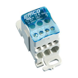 Blocco di distribuzione, nVent ERIFLEX, 1 via,  80A, 1 kV
