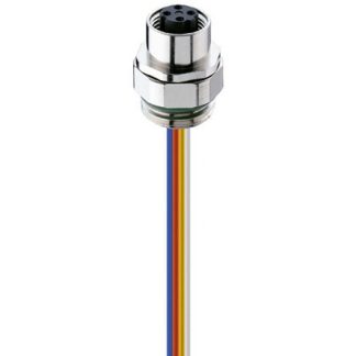 Connettore Lumberg Automation, femmina, serie 0986 EFC, M12, 4 poli, Montaggio anteriore