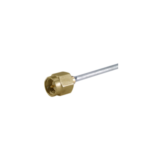 Connettore coassiale Ad angolo diritto Huber+Suhner, PIN, 50Ω, Montaggio su cavo