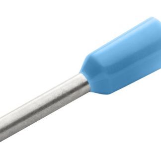 Boccola RND, Si, Blu, lunghezza pin 8mm, filo max 0.25mm², 24AWG