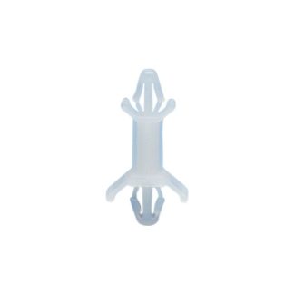 Distanziale PCB in Nylon 66 RND, H. 12.7mm, Ø foro PCB 4mm, Ø foro telaio 4.8mm