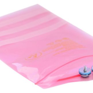 Pink A/S Reclosable bag 8x10 w&l pk100