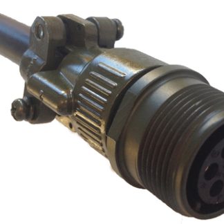 Connettore circolare MIL Connettore femmina Amphenol Industrial, Ad angolo diritto, 5 poli, Femmina, Montaggio su cavo