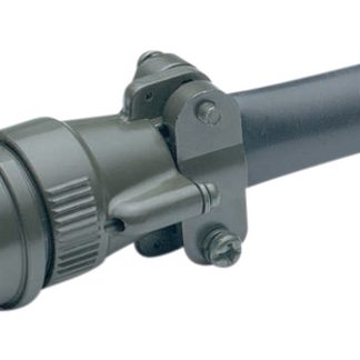 Connettore circolare MIL Amphenol Industrial, Ad angolo diritto, 10 poli, Montaggio su cavo