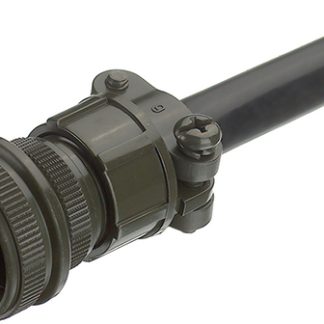 Connettore circolare MIL Connettore maschio Fujikura, Ad angolo diritto, 10 poli, Maschio, Montaggio su cavo