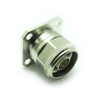 Connettore coassiale Ad angolo diritto RS PRO, Maschio, 50Ω, Montaggio a pannello