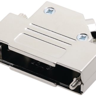 Calotta D-Sub Encitech Connectors in Zinco, 15 vie, calotta DE
