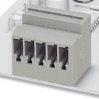 File di contatti PCB Phoenix Contact, 4 vie, 1 fila, passo 6.2mm