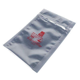 Sacchetto antistatico RS PRO 102mm x 102mm, col. Semi trasparente
