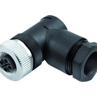 Presa binder, femmina, serie 814, M12, 3 poli, Montaggio su cavo