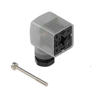 Connettore solenoide Hirschmann, Femmina, 110 V CA/CC