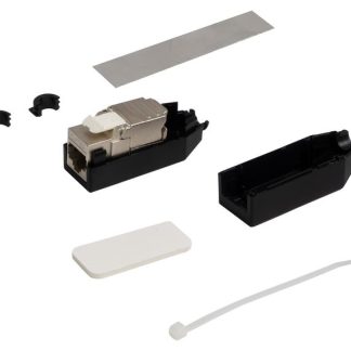 Connettore Ethernet Connettore femmina TUK Limited Cat6a, 8 vie, Montaggio su cavo