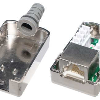 Connettore Ethernet Connettore femmina TUK Limited Cat6, 8 vie, Montaggio su cavo