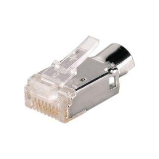 Connettore modulare RJ45 Maschio Weidmüller Cat6, 1 via, Montaggio con foro passante